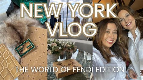 fendi mto|New York Vlog, World of Fendi edition .